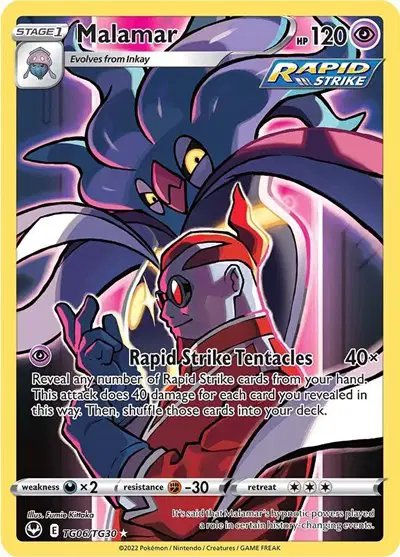 Malamar — Silver Tempest Trainer Gallery TG06/TG30