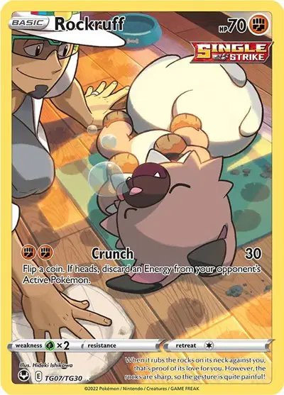 Rockruff — Silver Tempest Trainer Gallery TG07/TG30