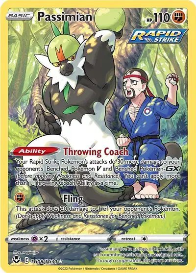 Passimian — Silver Tempest Trainer Gallery TG08/TG30