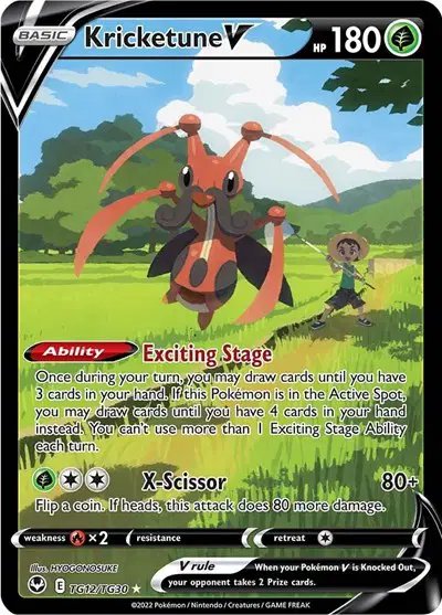 Kricketune V — Silver Tempest Trainer Gallery TG12/TG30