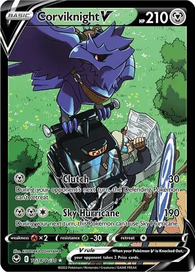 Corviknight V — Silver Tempest Trainer Gallery TG18/TG30