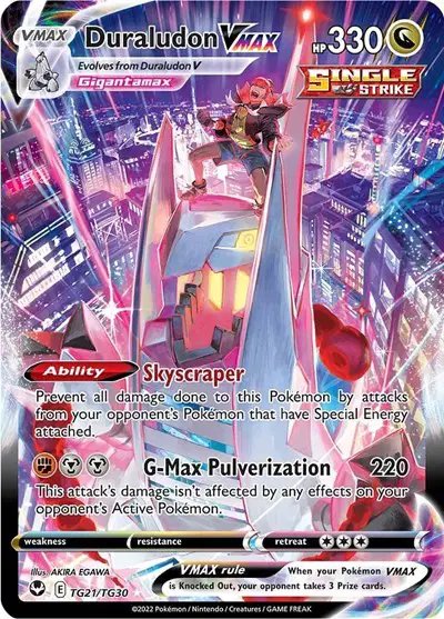 Duraludon VMAX — Silver Tempest Trainer Gallery TG21/TG30