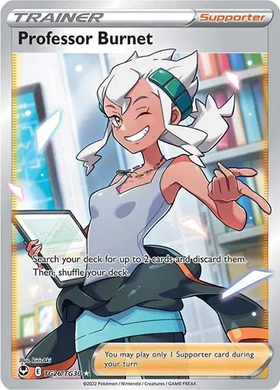 Professor Burnet — Silver Tempest Trainer Gallery TG26/TG30