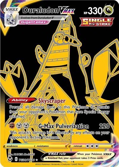 Duraludon VMAX (Secret) — Silver Tempest Trainer Gallery TG30/TG30