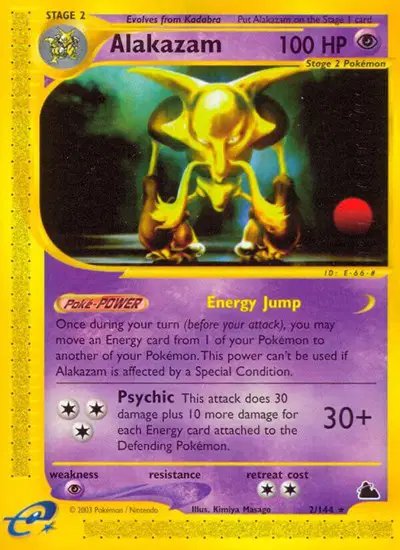 Alakazam — Skyridge 2