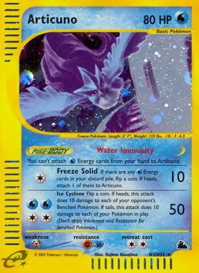 Articuno (H3) — Skyridge H3