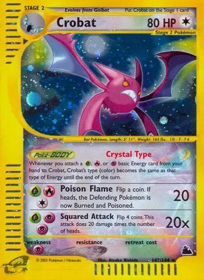 Crobat (147) — Skyridge 147