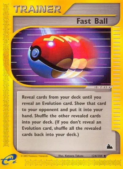 Fast Ball — Skyridge 124