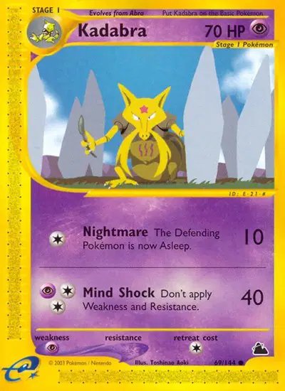Kadabra — Skyridge 69