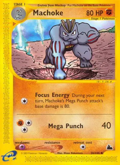 Machoke — Skyridge 38