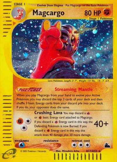 Magcargo (H17) — Skyridge H17