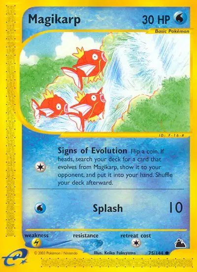 Magikarp — Skyridge 75