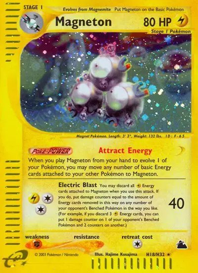 Magneton (H18) — Skyridge H18