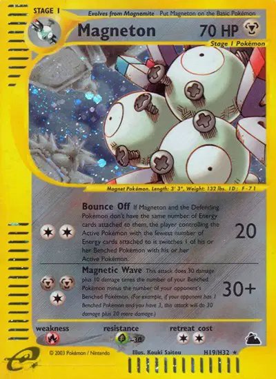 Magneton (H19) — Skyridge H19