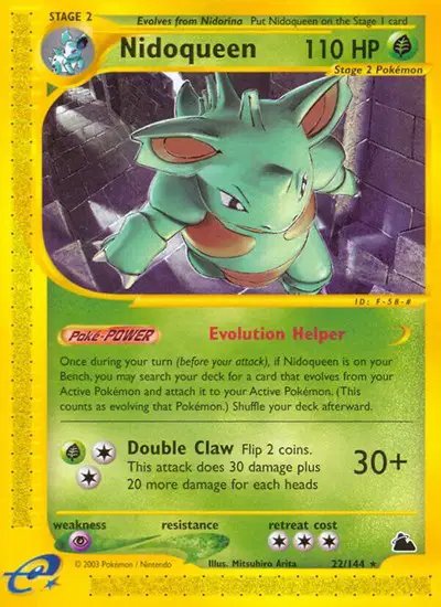 Nidoqueen — Skyridge 22