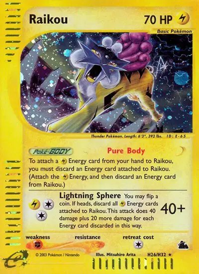 Raikou (H26) — Skyridge H26
