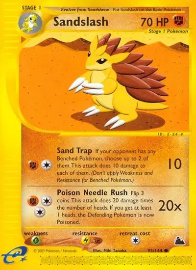Sandslash — Skyridge 93