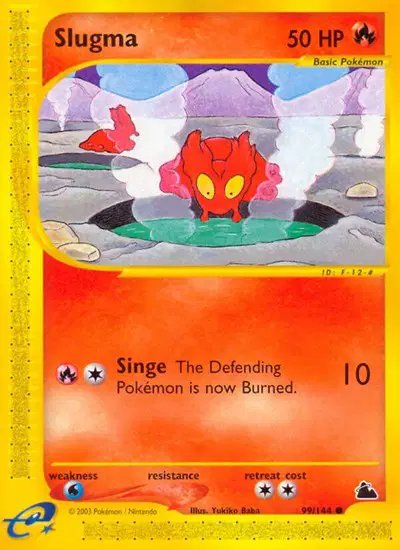 Slugma (99) — Skyridge 99