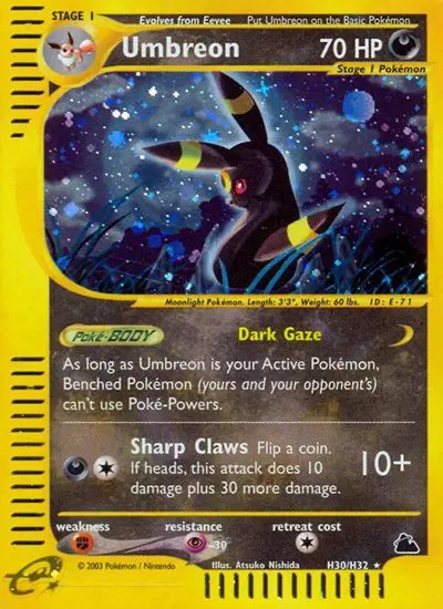 Umbreon (H30) — Skyridge H30