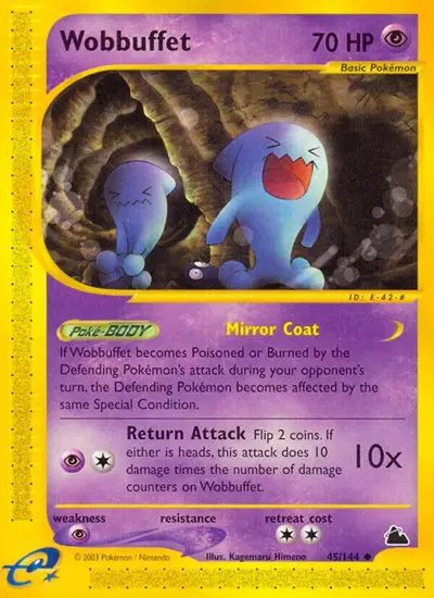 Wobbuffet — Skyridge 45