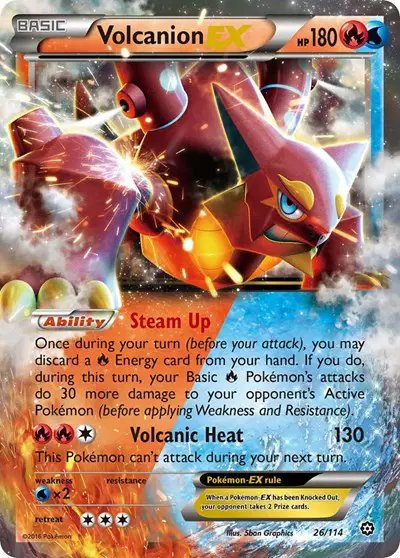 Volcanion EX — Steam Siege 26