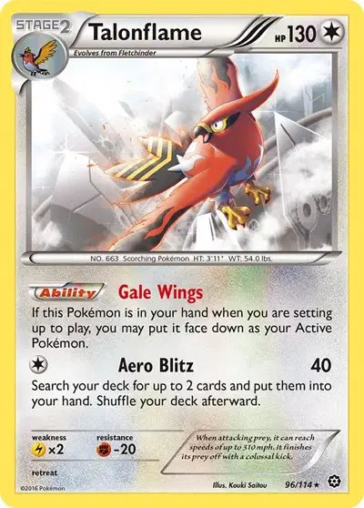 Talonflame — Steam Siege 96