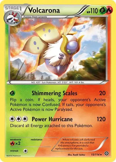 Volcarona — Steam Siege 15