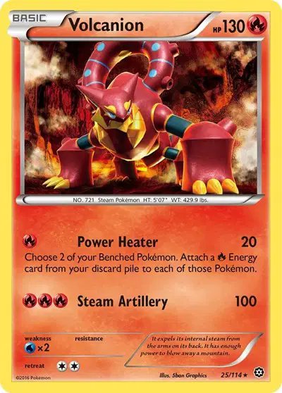 Volcanion — Steam Siege 25