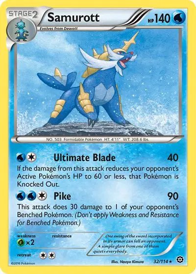 Samurott — Steam Siege 32
