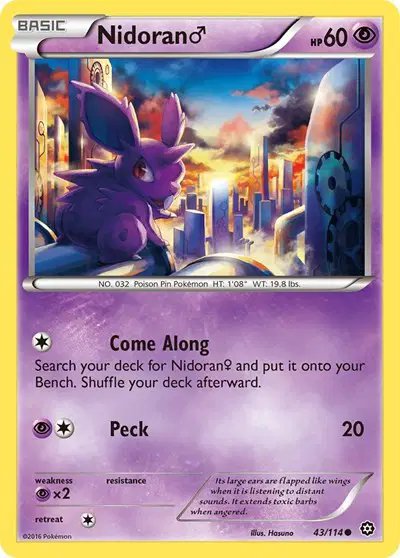 Nidoran M — Steam Siege 43