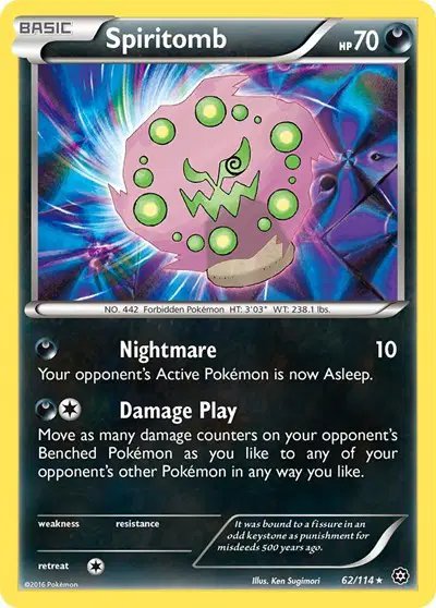 Spiritomb — Steam Siege 62
