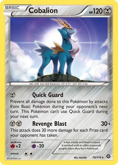 Cobalion — Steam Siege 74