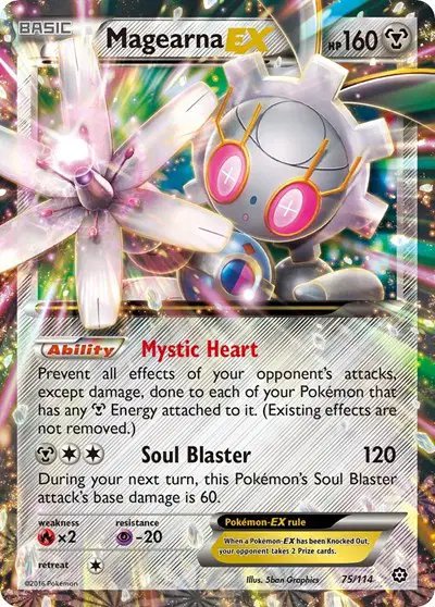 Magearna EX — Steam Siege 75
