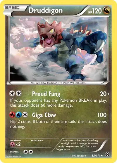 Druddigon — Steam Siege 83