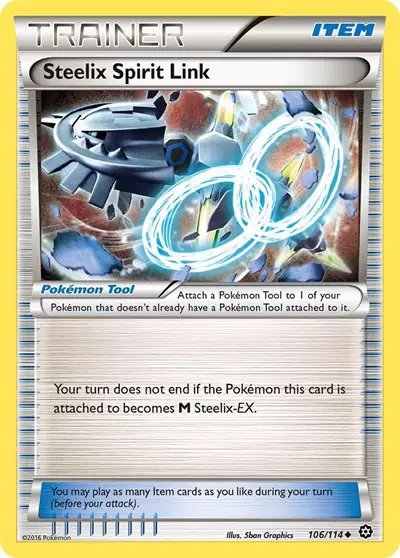 Steelix Spirit Link — Steam Siege 106