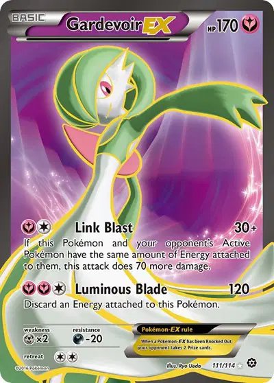 Gardevoir EX (Full Art) — Steam Siege 111