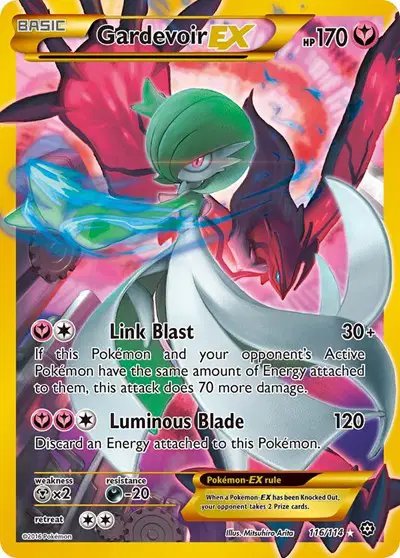 Gardevoir EX (Secret) — Steam Siege 116