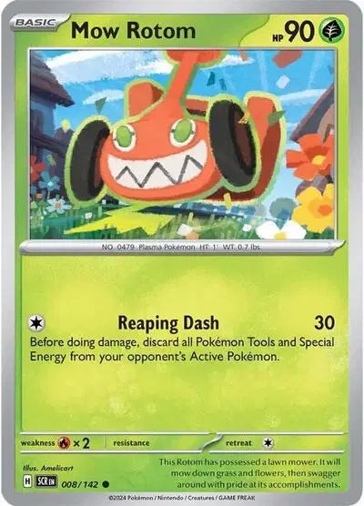 Mow Rotom — Stellar Crown 008/142