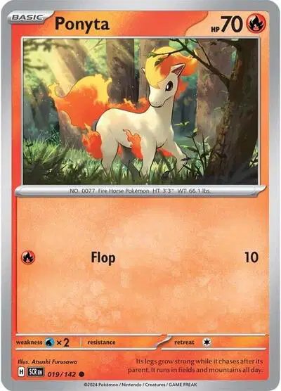 Ponyta — Stellar Crown 019/142