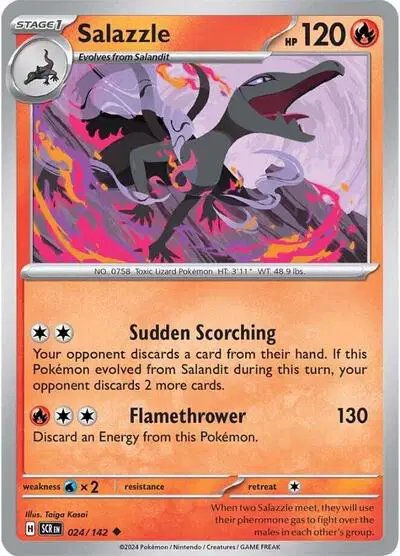 Salazzle — Stellar Crown 024/142
