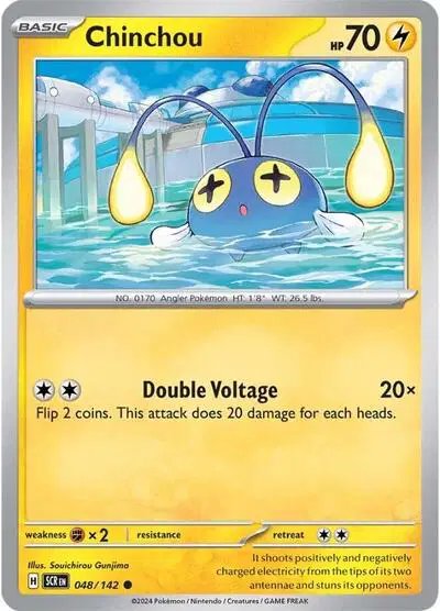 Chinchou — Stellar Crown 048/142