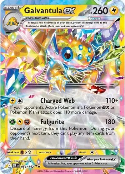 Galvantula ex — Stellar Crown 051/142