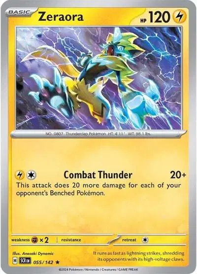 Zeraora — Stellar Crown 055/142