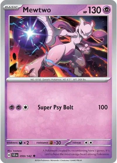 Mewtwo — Stellar Crown 059/142