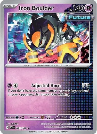 Iron Boulder — Stellar Crown 071/142
