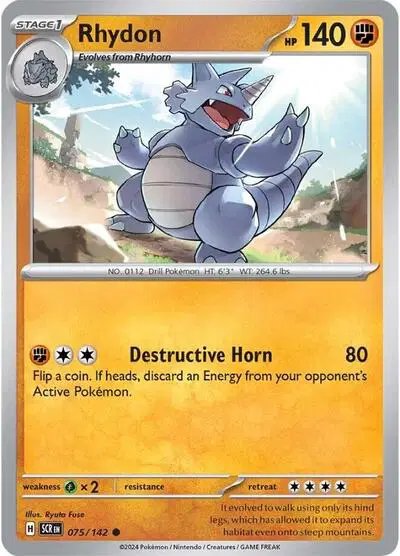 Rhydon — Stellar Crown 075/142