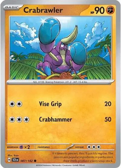 Crabrawler — Stellar Crown 087/142