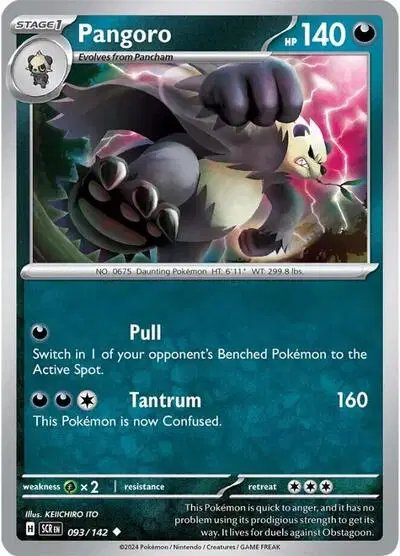 Pangoro — Stellar Crown 093/142