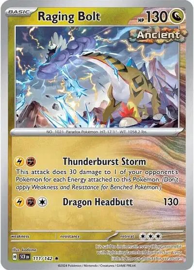 Raging Bolt — Stellar Crown 111/142