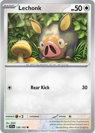 Lechonk — Stellar Crown 126/142